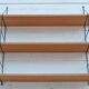 Wall shelf vintage wire and wood