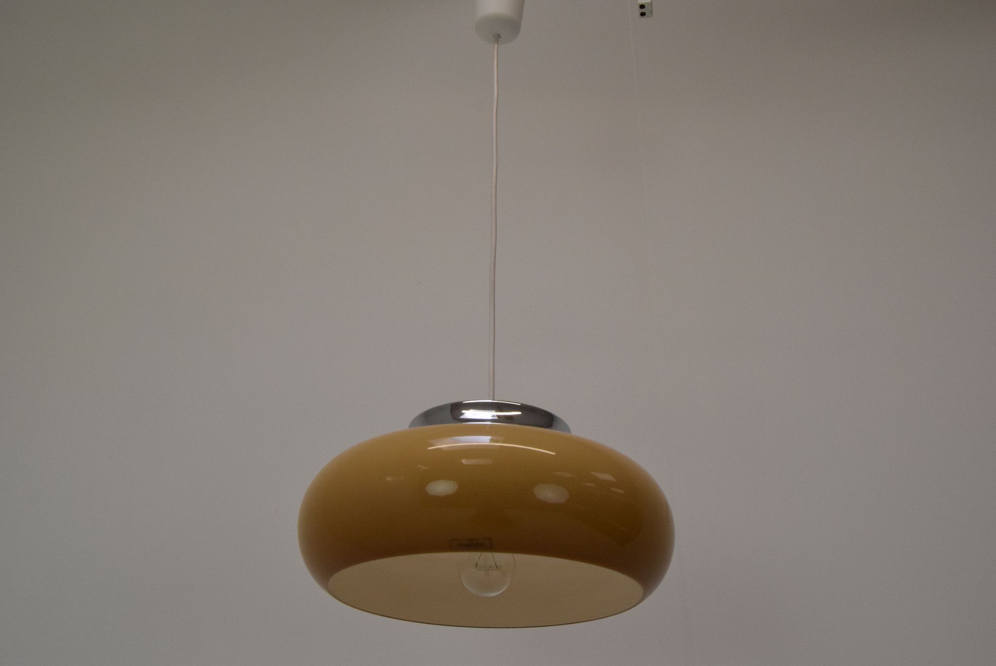 Mid-century pendant Meblo, designed Harvey Guzzini , Italy , 1970's