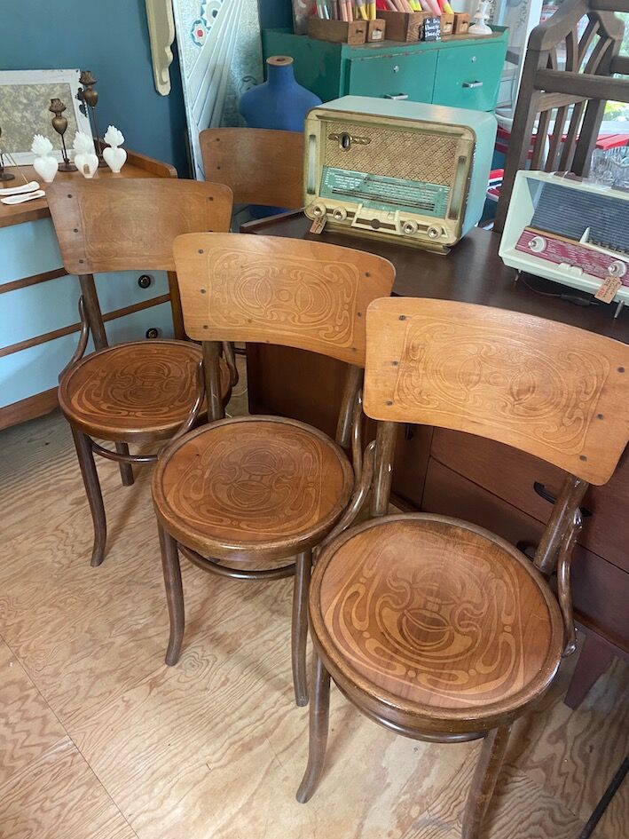 American bistro chairs 1940