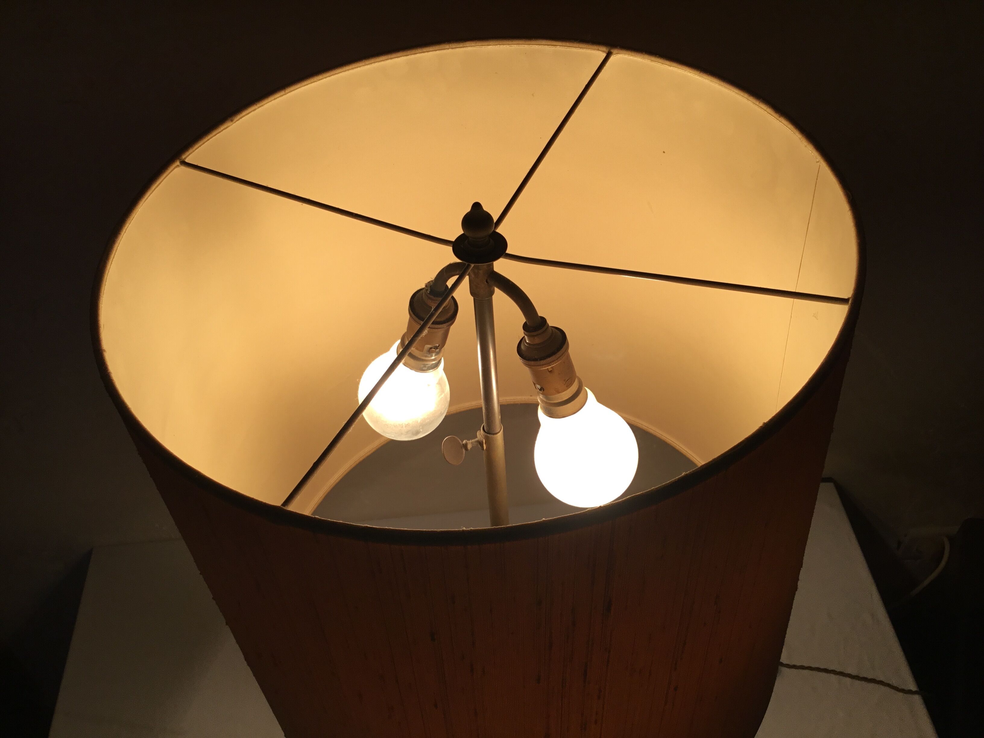 Vintage pineapple design lamp 60-70