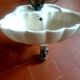 Shell sink and copper taps