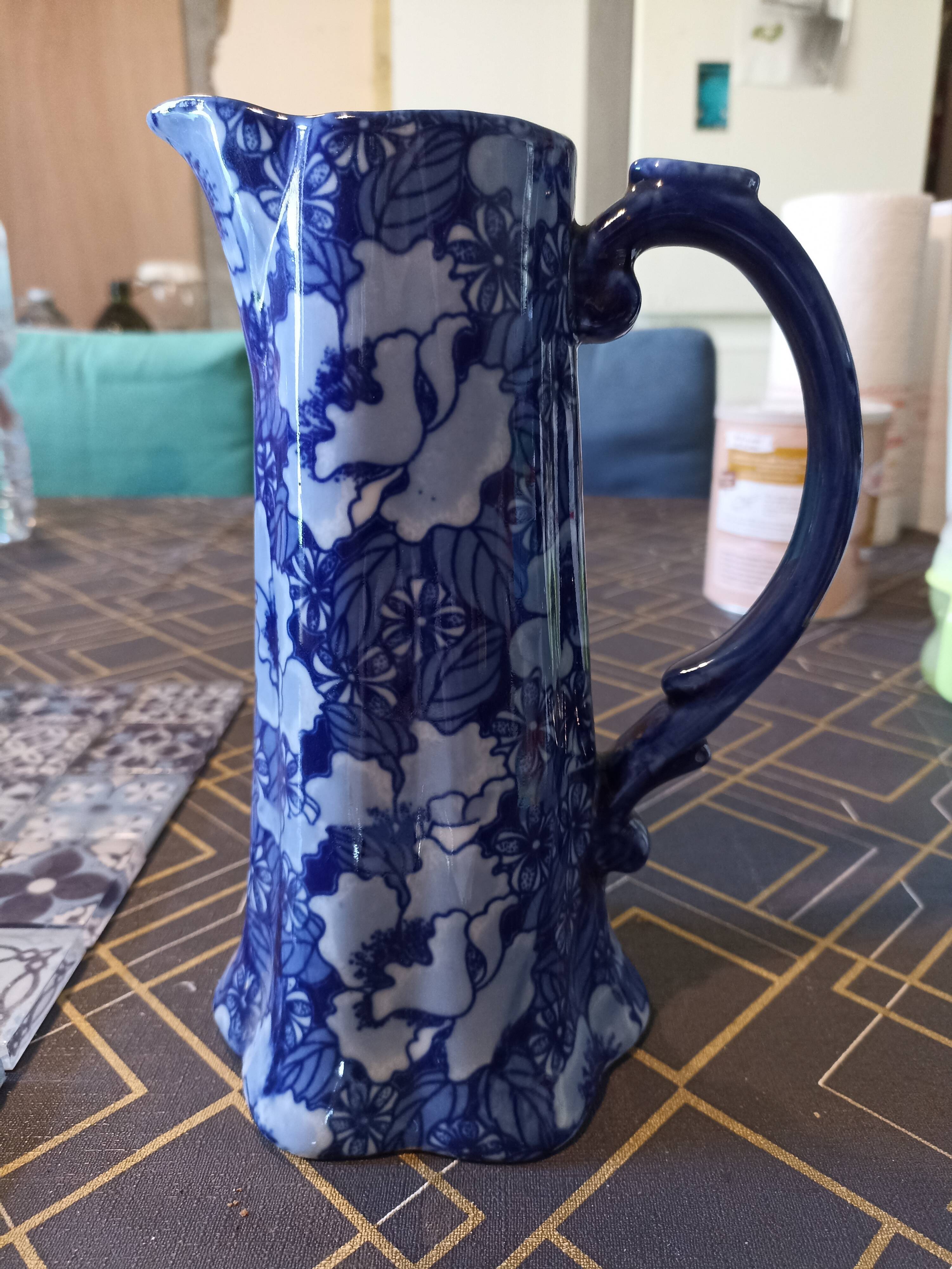 English porcelain jug