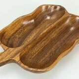 60s 70s teak bowl