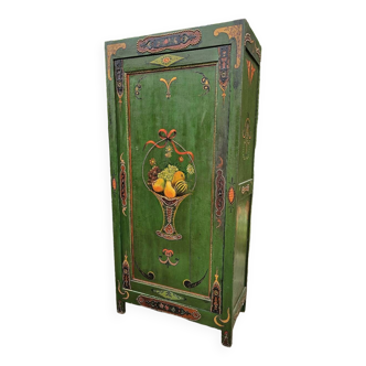 Antique hand painted cabinet