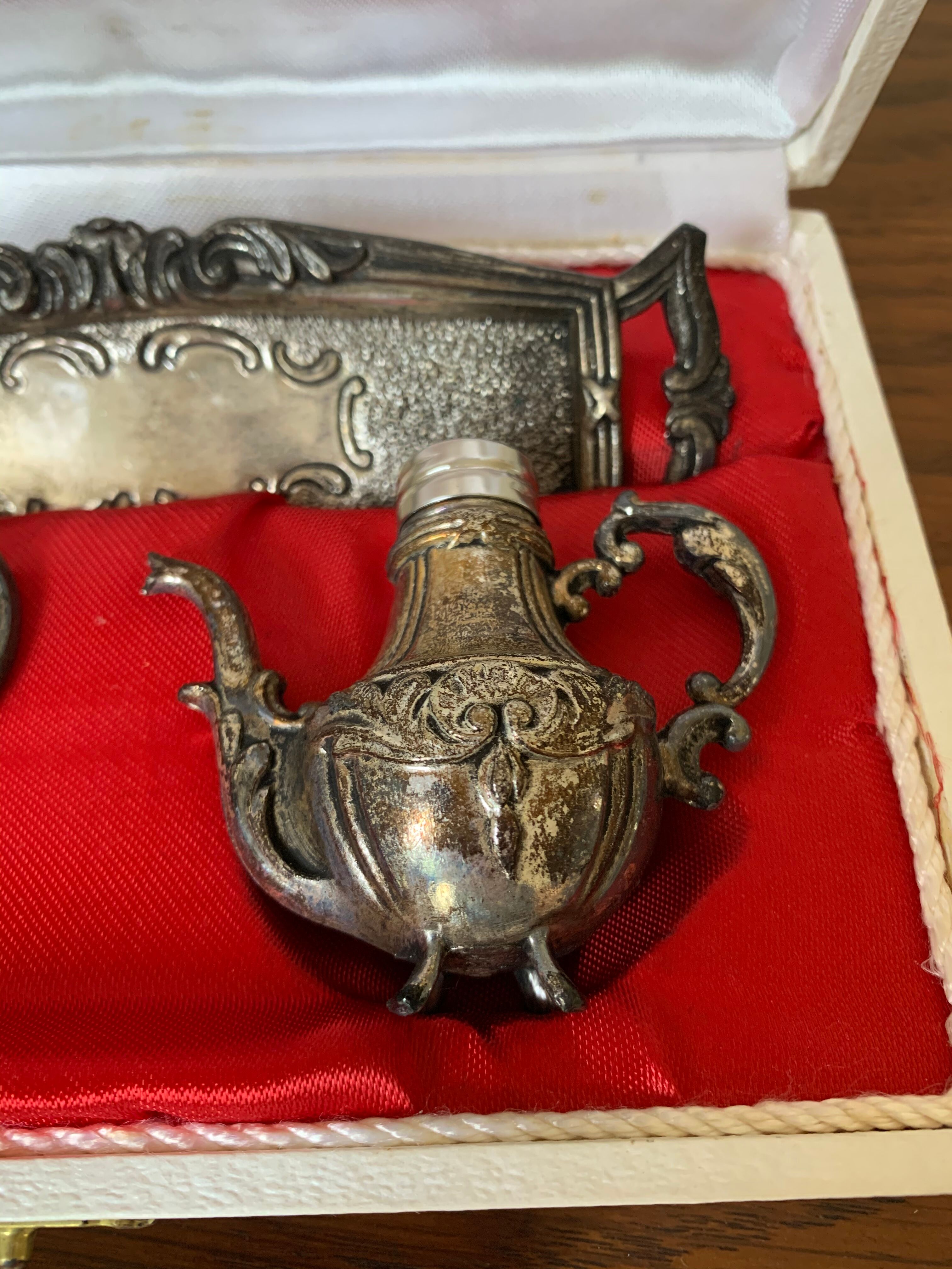 Danex Paris silver vintage box