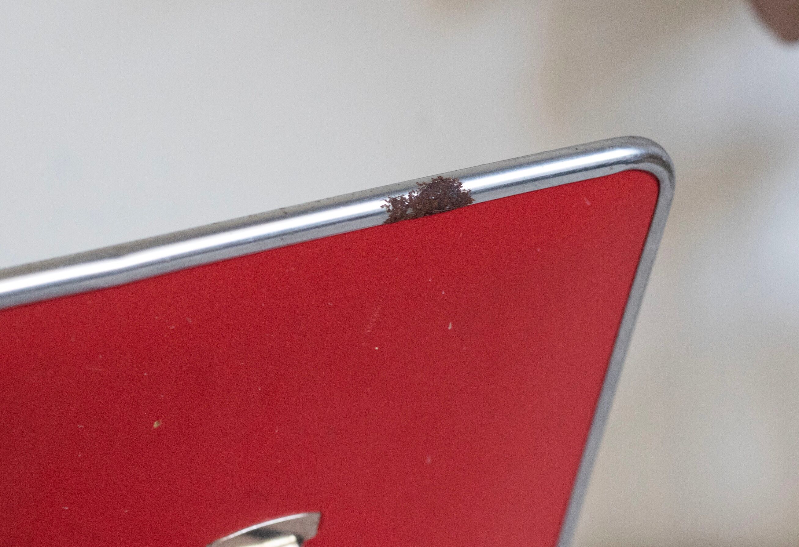 Vintage barber mirror 24*18cm