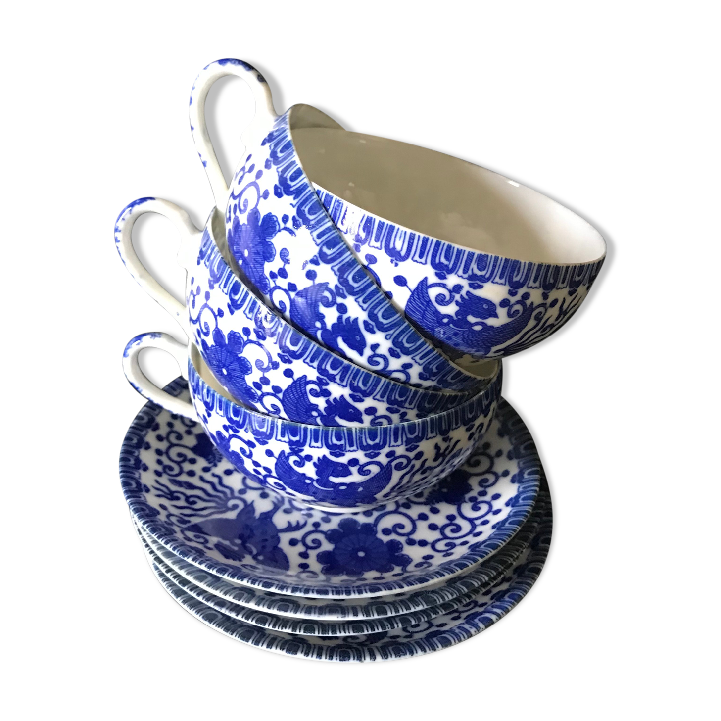 Porcelain cups Japan