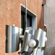Space age aluminum pendant chandelier