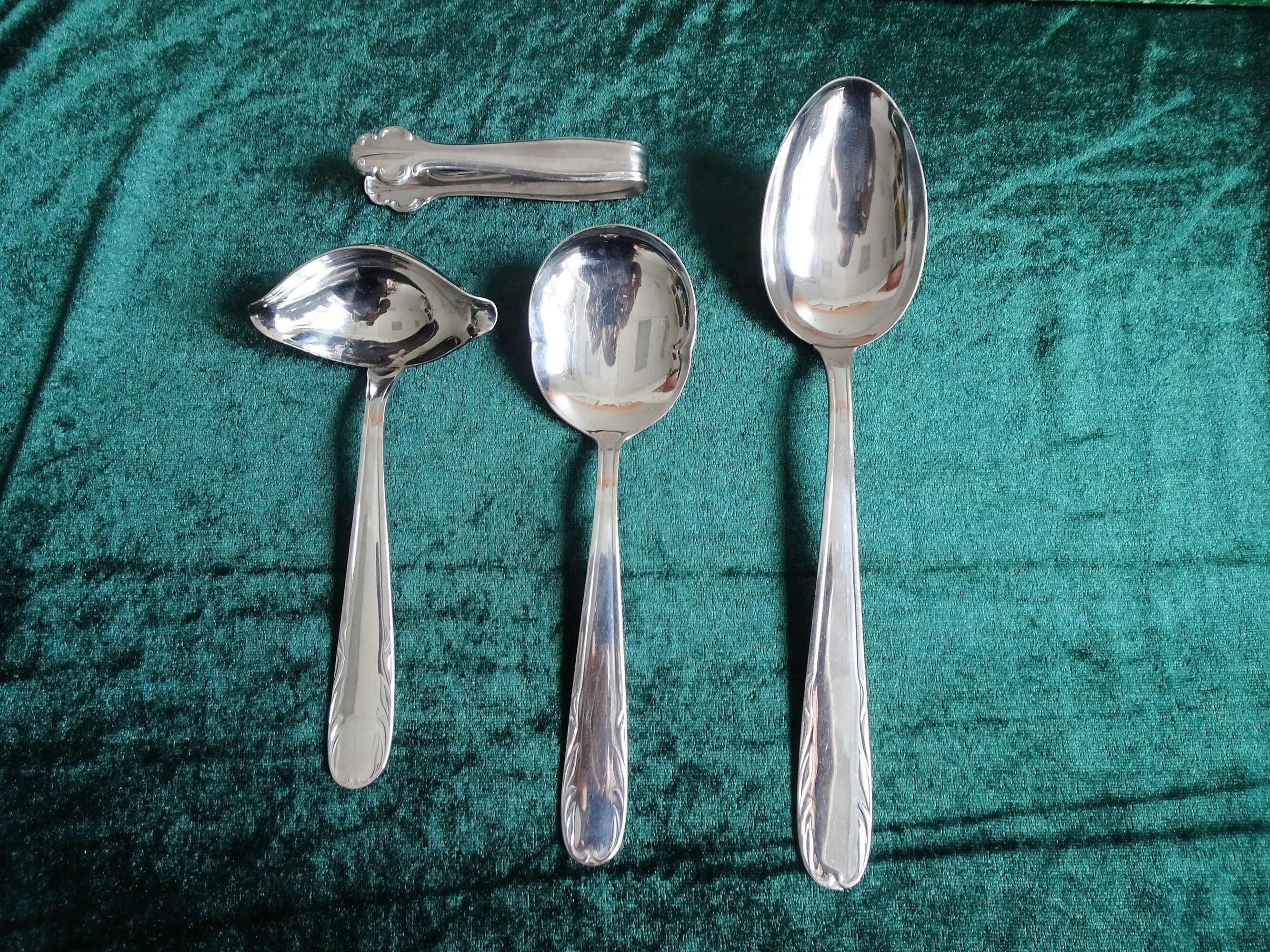 Couverts en acier inoxydable pour 12 personnes, couverts en acier inoxydable 68 pièces