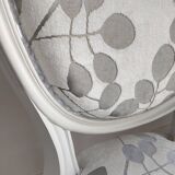 Chaise médaillon style Louis XVI
