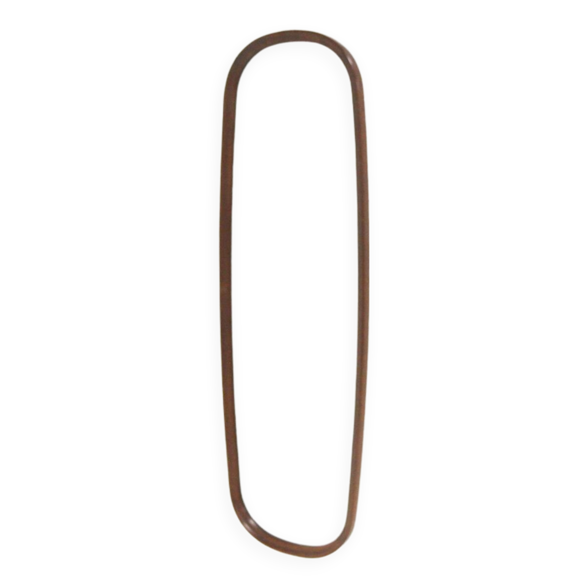 Scandinavian rosewood mirror, 120x38cm, Sweden, 1960