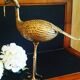 Large brass ibis