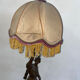Antique statue lamp "The Hunt Louis XIII" signed LSF