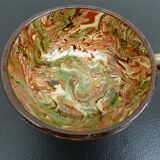 Apt earthenware coffee cup