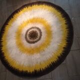 Wool carpet pattern sun 1960