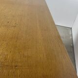 Desk feet compass in oak, 1950