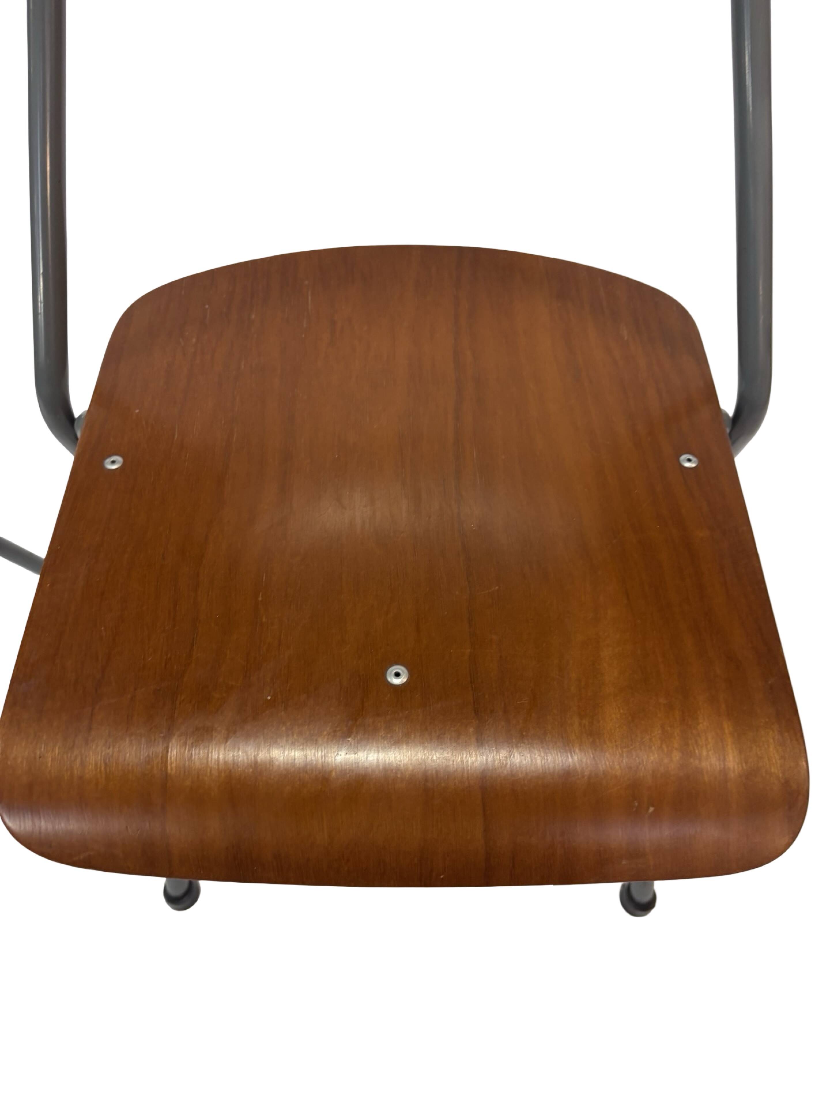 Vintage chair by Ahrend Cirkel 1960s minimalist Dutch design