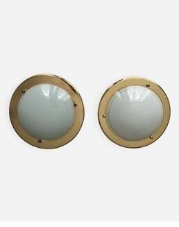 Vintage porthole lamp