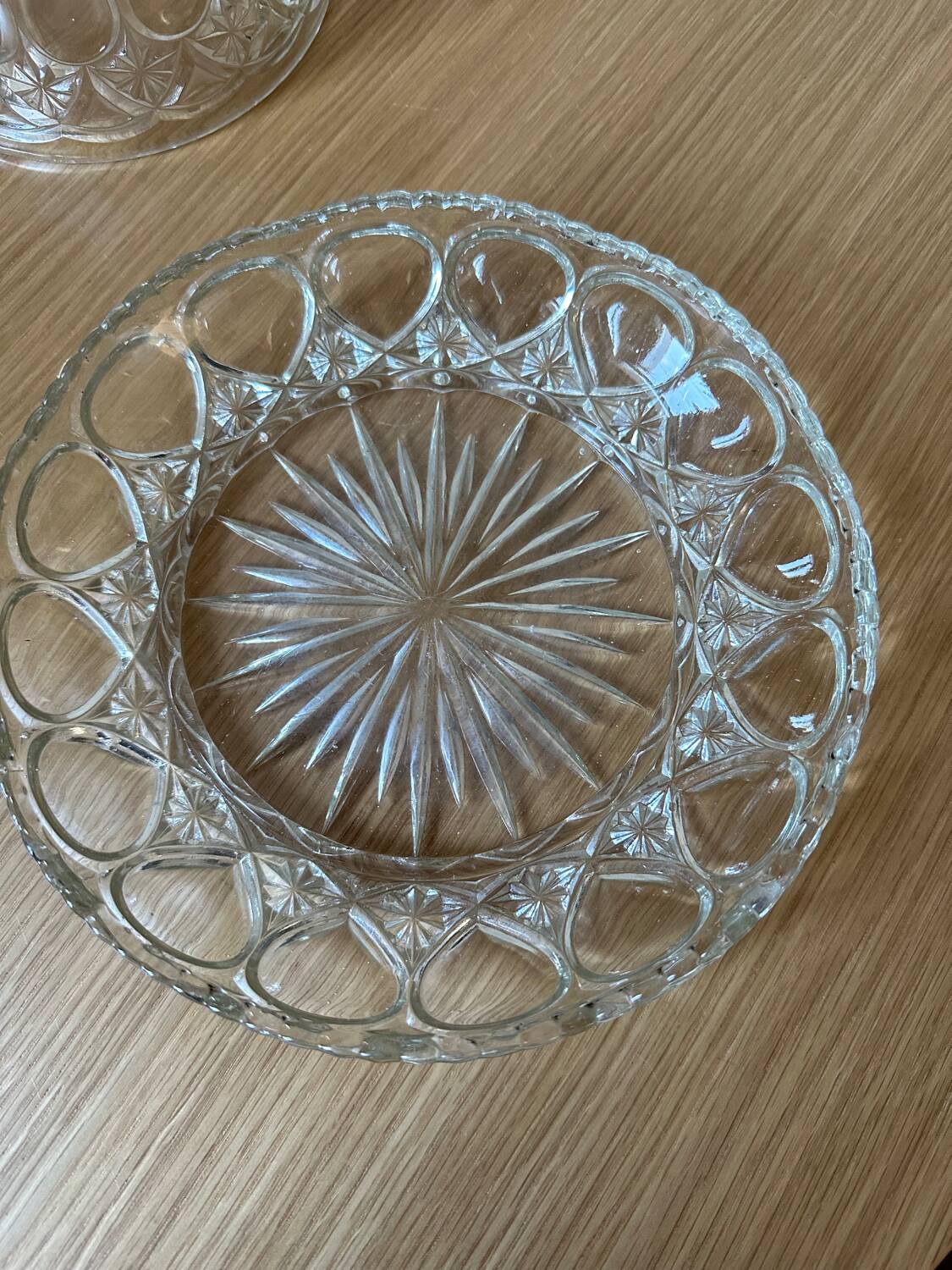 Old cheese bell and its dish