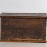 Antique solid wood trunk dated 1836 #13
