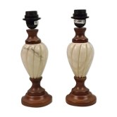 Pair of lamp legs 31cm