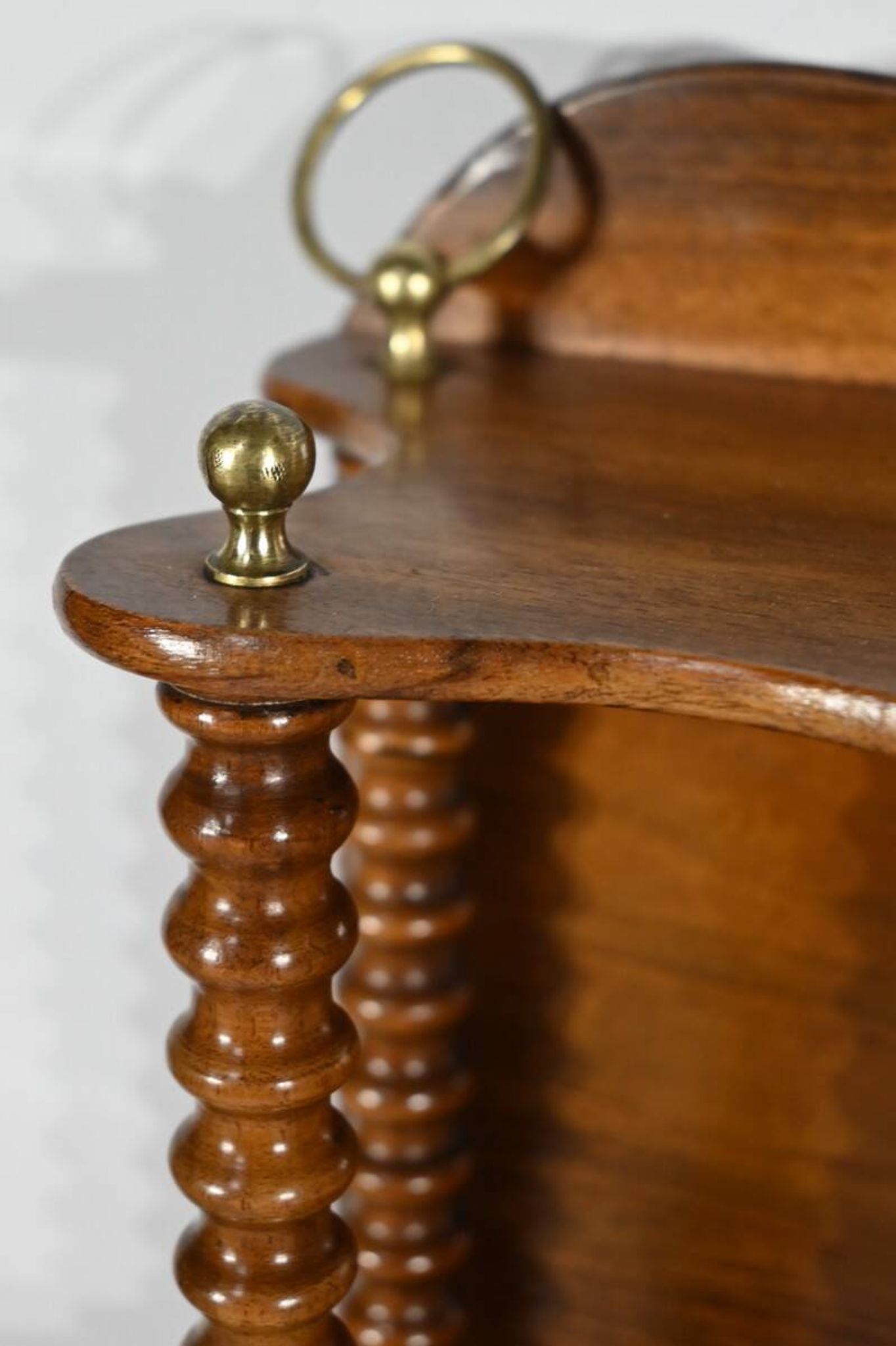 Walnut Shelf, Louis Philippe Period – Mid-19th Century