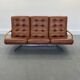 Vintage 3-seater sofa by Eugen Schmidt for Soloform, 1960 s
