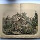Engraving from 1886 - Insects on the farm - Vintage old lithograph