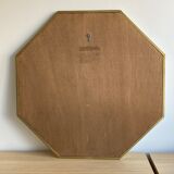 Octagonal glass mirror 70s