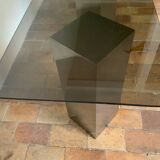 Vintage glass table