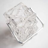 Glass ice bucket