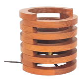 Scandinavian pine lamp