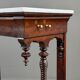 Console Napoléon III en acajou et marbre blanc, XIXe Siècle