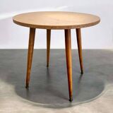 VINTAGE ROUND SIDE TABLE / COFFEE TABLE / PLANT TABLE