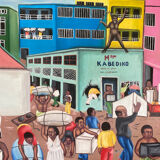 Tableau art africain contemporain