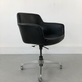 Leather Office Chair, 1960s