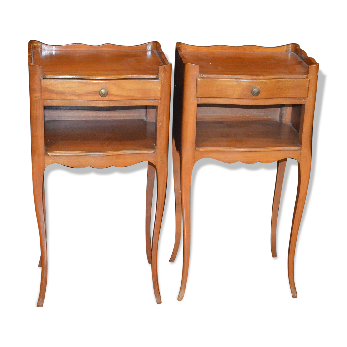 Cherry bedside tables
