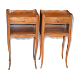 Cherry bedside tables