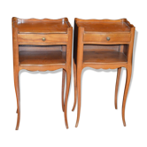 Cherry bedside tables