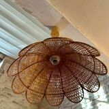 Vintage Bamboo Chandelier