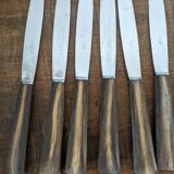 Set of 12 horn handle knives