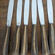 Ensemble de 12 couteaux manches en corne