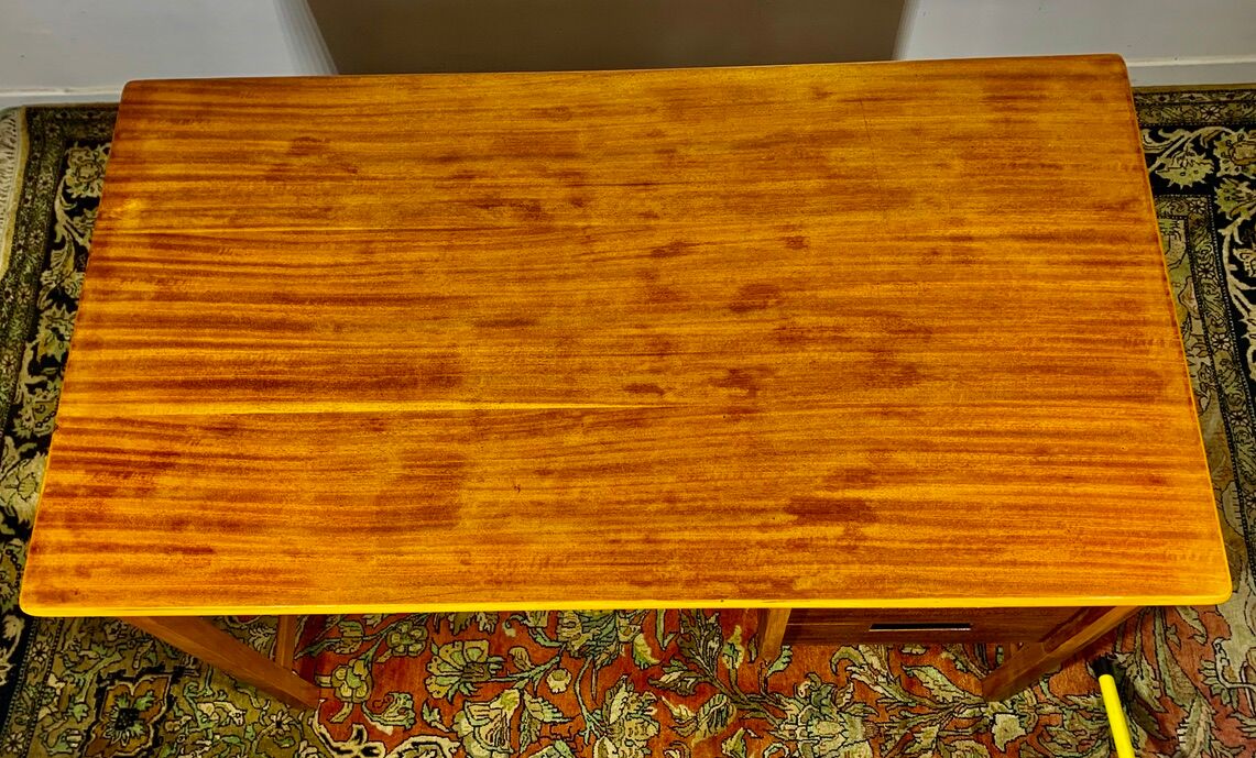 Scandinavian children's desk in teck