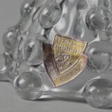 Paire de bougeoirs réversibles en cristal Bohemia, Tchécoslovaquie