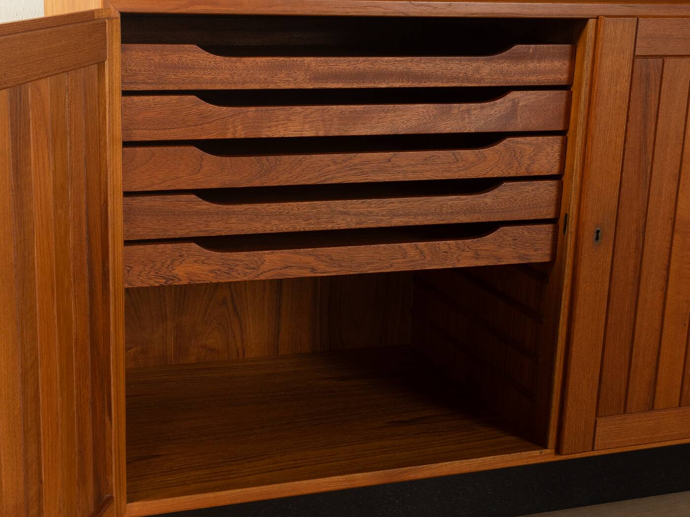 Classic two-piece sideboard from the 1960s