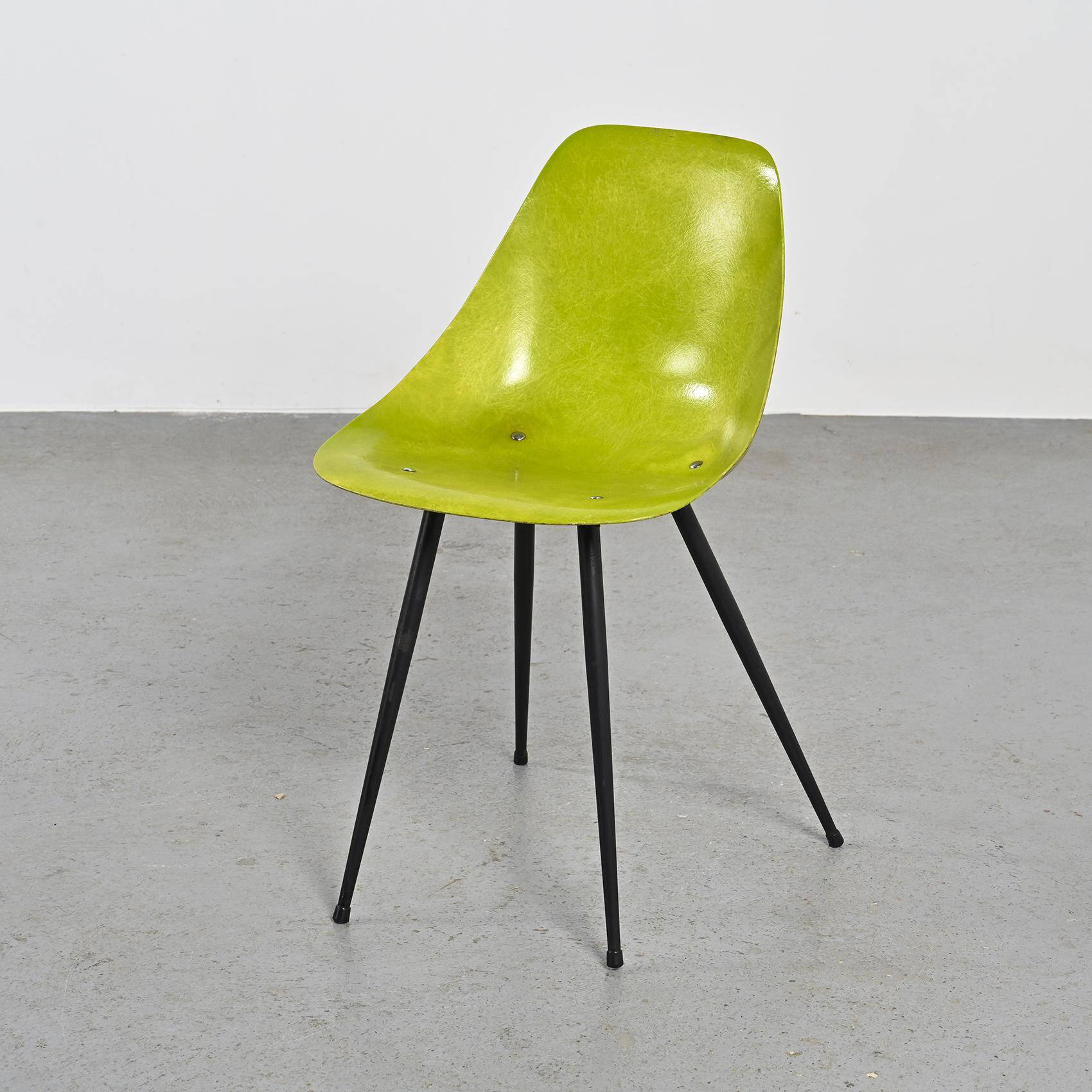 "Coccinelle" chair by René Jean Caillette, circa 1950.