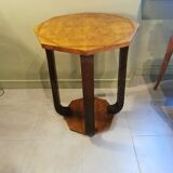 Octagonal art deco pedestal