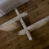 Italian travertine coffee table