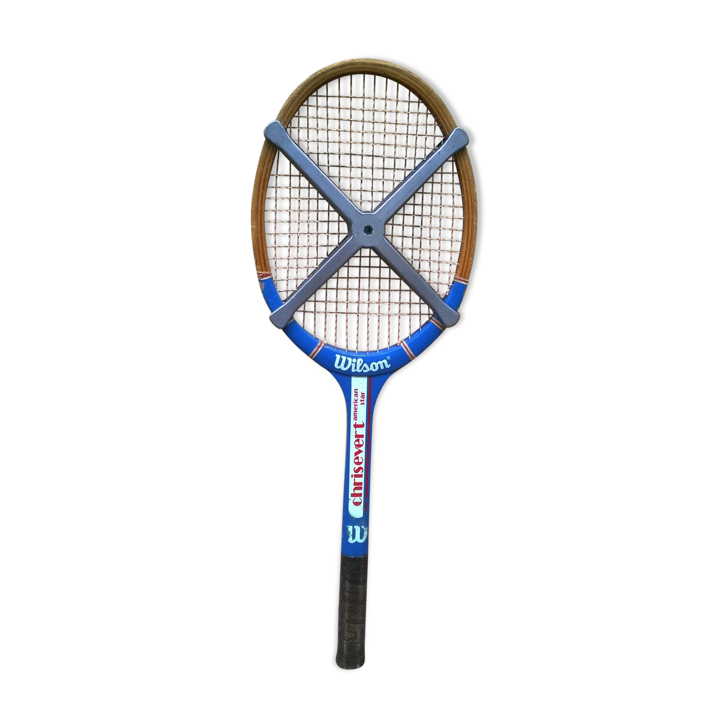 Raquette De Tennis Vintage HEAD Compétition - Cadre Métallique, Taille Grip 4 3/8, Occasion