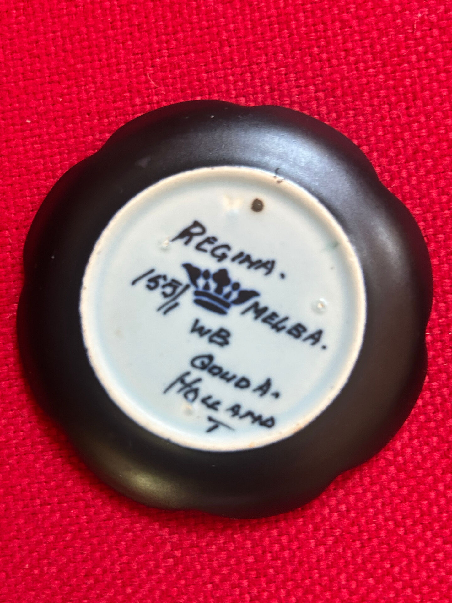 Lot de soucoupes Regina Melba